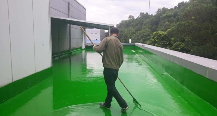 Chống thấm sàn công nghiệp tại Long Biên