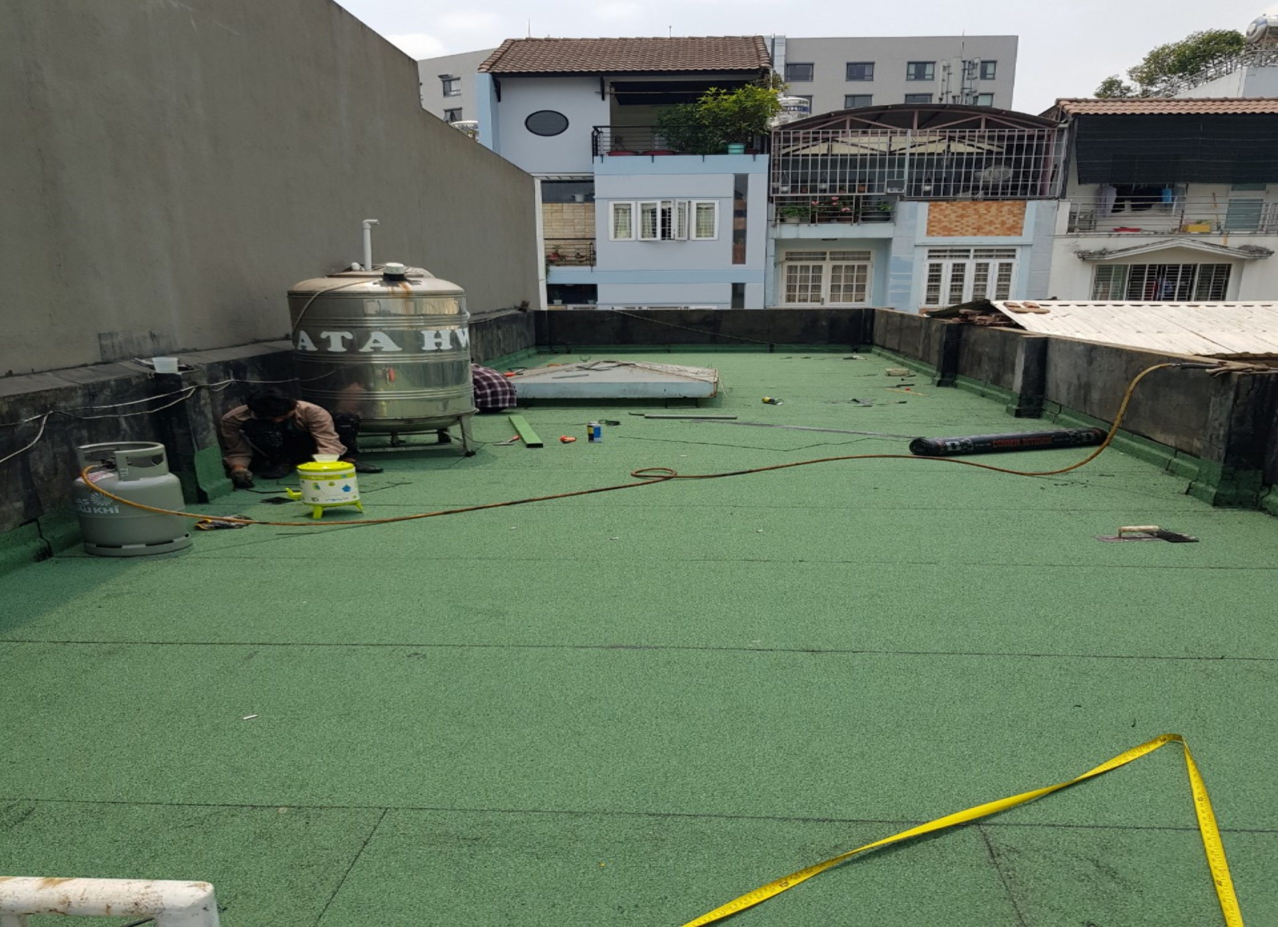 Đội ngũ chống thấm tay nghề cao tại Hà Nội – Công nghệ hiện đại